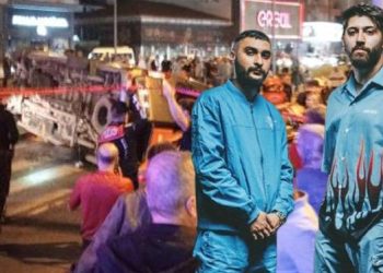 Ünlü rapçileri taşıyan minibüs kaza yaptı: 7 kişi yaralandı