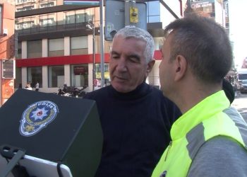 Yayaya yol vermeyen şoförlere 13 bin 853 lira ceza