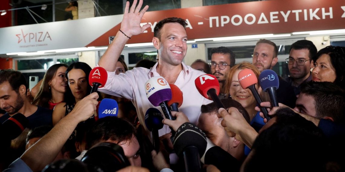Yunanistan’da ana muhalefet partisi Syriza’nın yeni lideri Stefanos Kaselakis oldu