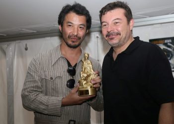 11. Memleketler arası Antakya Sinema Şenliği için çadırkent yemekhanesinde ödül merasimi