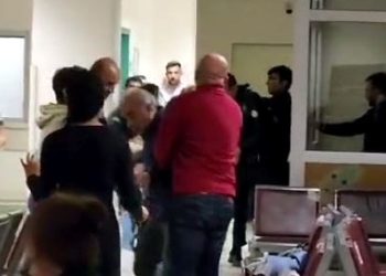 Acil servisteki bıçaklı saldırgana gözaltı