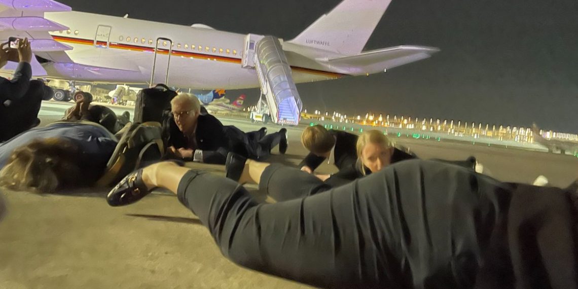 Almanya Başbakanı İsrail’den sıkıntı çıktı: O anlar kamerada