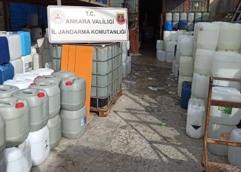 Ankara’da 20 ton düzmece deterjan ele geçirildi