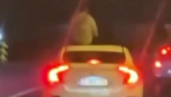 Araba üzerinde tehlikeli seyahat