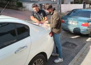 Aracıyla drift atan şoföre 20 bin 342 TL ceza