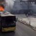 Beykoz’da İETT otobüsünde yangın
