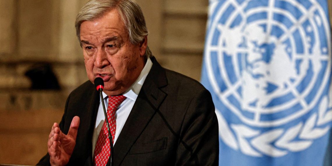 BM Genel Sekreteri: Bağımsız bir Filistin devleti kurulmadan, hiçbir tahlil mümkün değil