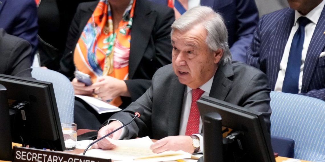 BM Genel Sekreteri Guterres: Hamas’ın atakları durduk yere ortaya çıkmadı