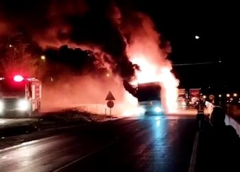 Bolu Dağı’nda yolcu otobüsü alev aldı: Faciadan dönüldü
