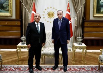 Cumhurbaşkanı Erdoğan, DSP Genel Lideri Aksakal ile görüştü