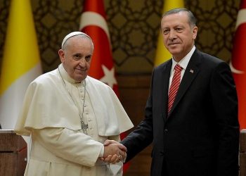 Cumhurbaşkanı Erdoğan ile Papa  Franciscus Gazze’yi görüştü