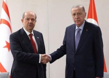 Cumhurbaşkanı Erdoğan, KKTC Cumhurbaşkanı Tatar ile görüştü