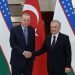 Cumhurbaşkanı Erdoğan, Mirziyoyev ile bir ortaya geldi