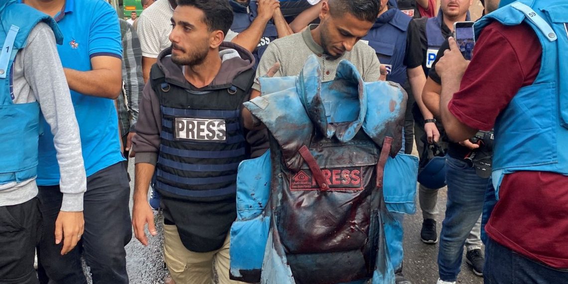 Gazze’de 38 gazeteci ve medya çalışanı öldü