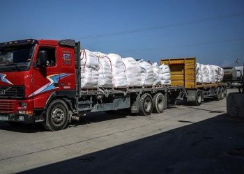 Gazze’ye insani yardım taşıyan 59 TIR daha ulaştı