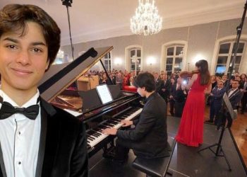 Genç piyanist Can Saraç’tan gururlandıran muvaffakiyet: Ülkeme kelamım vardı