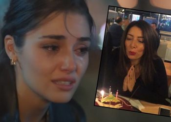Hande Erçel’in anne hasreti: Pudra kokulum seni çok seviyorum