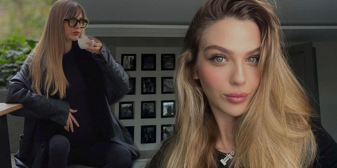 İkiz bebek bekleyen Yasemin Şefkatli’den yeni pozlar