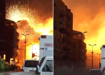 İsrail, Gazze’de Al-Quds Hastanesi yakınını vurdu