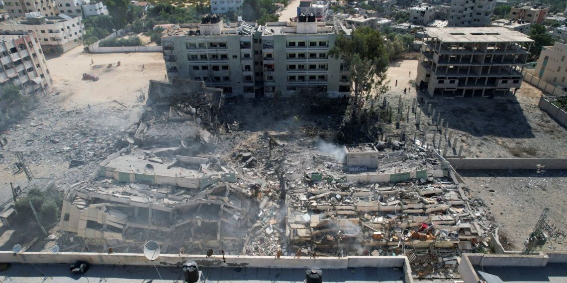 İsrail’in Gazze’ye düzenlediği hücumlarda 5 bin 500 bina büsbütün yıkıldı