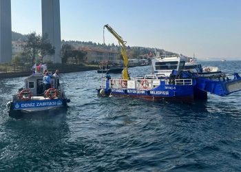 İstanbul Boğazı’nda midye operasyonu