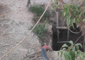 Kaçak define arayan şüpheliler suçüstü yakalandı