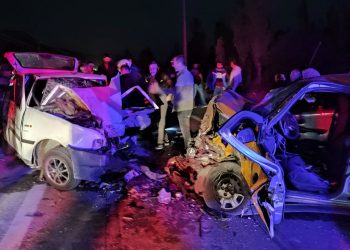 Konya’da iki araba çarpıştı: 1 meyyit, 3 yaralı