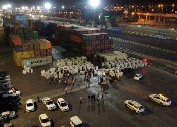 Mersin Limanı’nda 610 kilogram kokain ele geçirildi