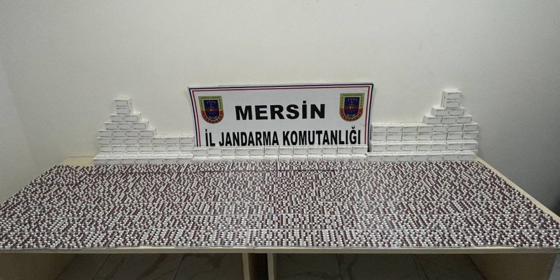 Mersin’de 14 bin uyuşturucu hap ele geçirildi
