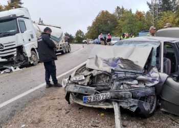 Ordu’da feci kaza: 3 meyyit, 3 yaralı