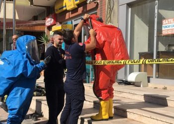 Patlamanın olduğu sokakta gaz kokusu paniği