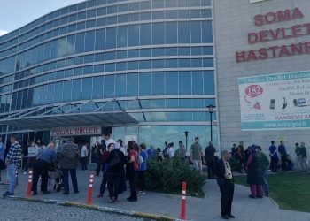 Soma Devlet Hastanesi’nde yangın