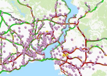 SON DAKİKA HABERİ: İstanbul’da trafik yoğunluğu yüzde 80’e ulaştı