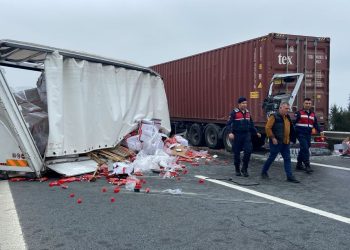 SON DAKİKA HABERİ: TEM’de kaza: Yol trafiğe kapandı
