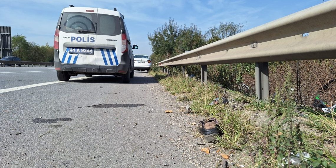 TEM’de motosiklet kazası: 1 meyyit