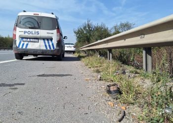 TEM’de motosiklet kazası: 1 meyyit