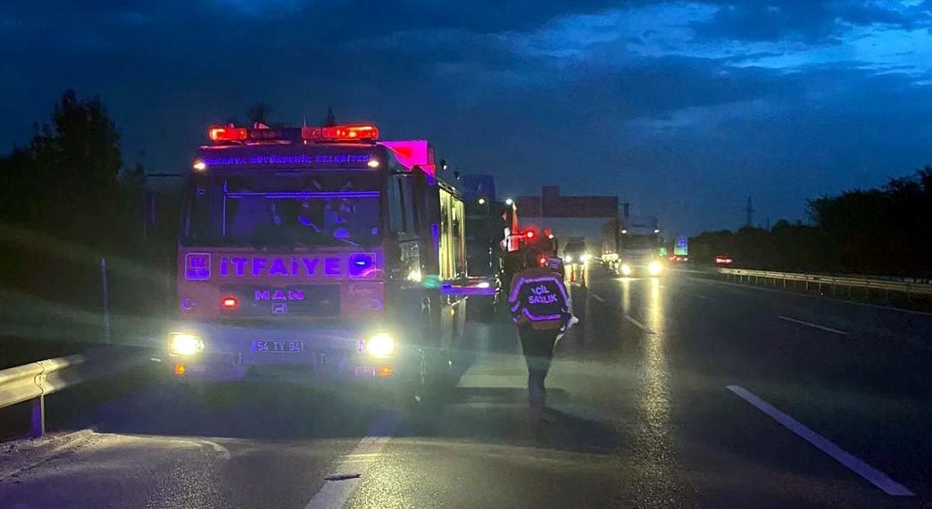 TEM’de ölümlü kaza