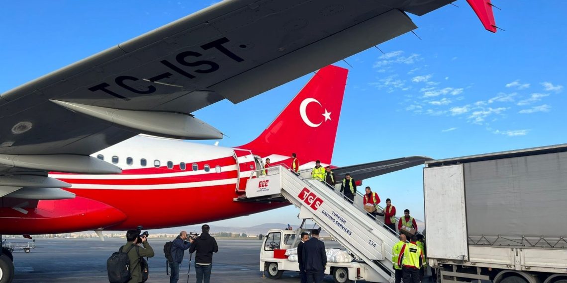 Türkiye’den Gazze’ye yardım eli: Cumhurbaşkanlığı uçağı ile tıbbi malzeme gönderildi