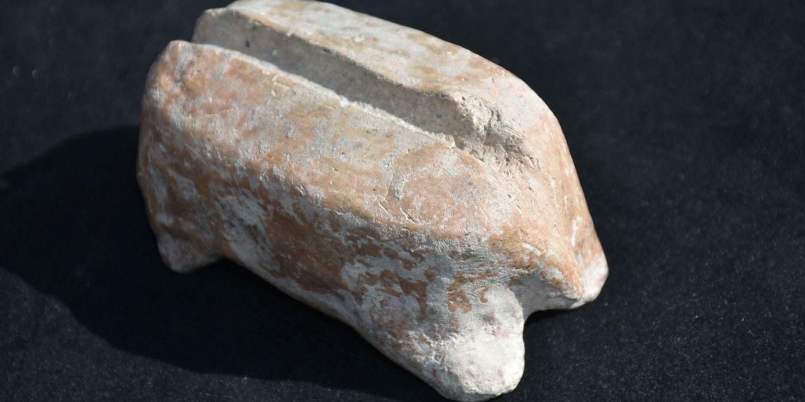 Ulucak Höyüğü’nde 7 bin 700 yıllık marangoz aleti bulundu