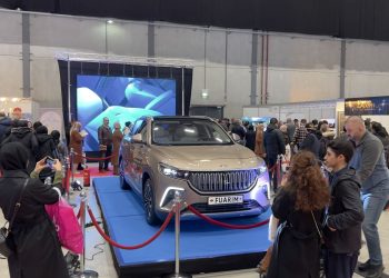 Yerli arabası Togg, Hollanda’da tanıtıldı