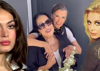 Yeşilçam yıldızları Filiz Akın ile Türkan Şoray buluştu