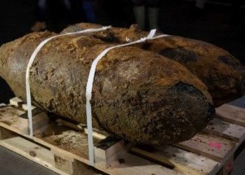Almanya’da Bellevue Sarayı’nda 2. Dünya Savaşı bombası bulundu