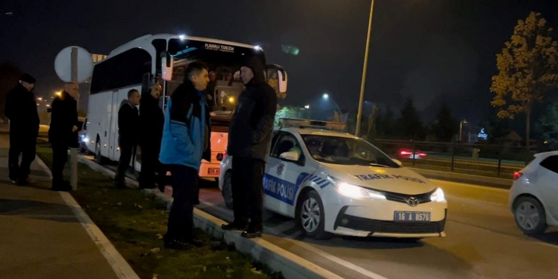 Anıtkabir’i ziyaret gittikleri çeşit otobüsü çalıntı çıktı: İnegöl’de yakalandı