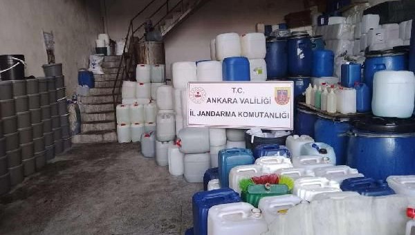 Ankara’da 15 ton geçersiz deterjan ele geçirildi