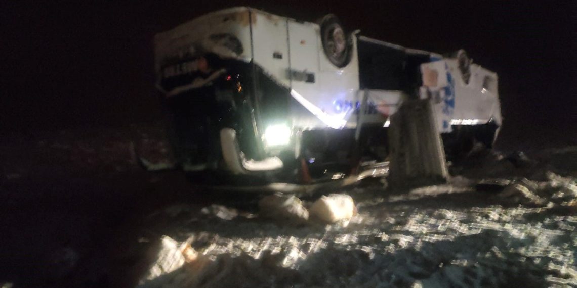 Bingöl’de 2 başka otobüs kazası: 22 yaralı