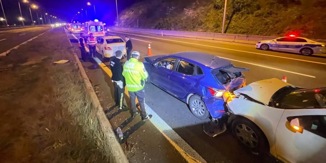 Bolu Dağı Tüneli viyadüklerinde zincirleme kaza: 6 kişi yaralandı