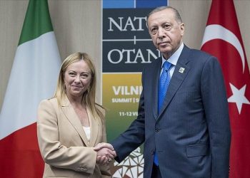 Cumhurbaşkanı Erdoğan, İtalya Başbakanı Meloni ile görüştü