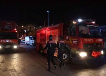 Erzurum’da bir kafede patlama sonucu hasar oluştu