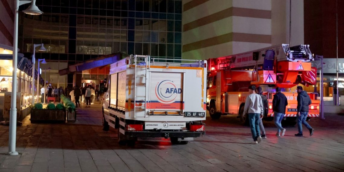 Erzurum’da kafede patlama