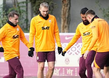 Galatasaray, Manchester United maçının hazırlıklarını sürdürdü